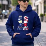 Mashup Charlie Brown Kansas City Royals Snoopy Kansas City Chiefs 8 Hoodie