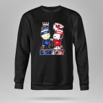 Mashup Charlie Brown Kansas City Royals Snoopy Kansas City Chiefs 9 Sweatshirt