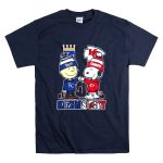 Mashup Charlie Brown Kansas City Royals Snoopy Kansas City Chiefs T Shirt 7