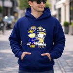 Mashup Charlie Brown New Orleans Saints vs Snoopy LSU Tigers City Skyline Flag American 8 Hoodie 1.jpg