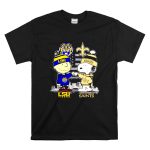 Mashup Charlie Brown New Orleans Saints vs Snoopy LSU Tigers City Skyline Flag American T Shirt 6 1.jpg