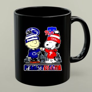 Mashup Charlie Brown Penn State Nittany Lions x Philadelphia Phillies Snoopy 1 mug.jpg