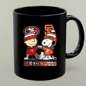 Mashup Charlie Brown San Francisco 49ers X Snoopy San Francisco Giants 1 mug 1.jpg