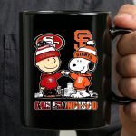 Mashup Charlie Brown San Francisco 49ers X Snoopy San Francisco Giants 3 mug 1.jpg