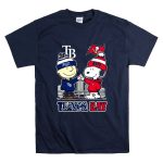 Mashup Charlie Brown Tampa Bay Rays X Snoopy Tampa Bay Buccaneers T Shirt 7.jpg