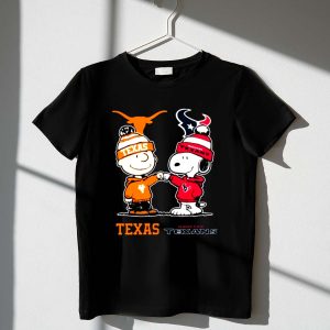 Mashup Charlie Brown Texas Longhorns X Snoopy Houston Texas 1 T Shirt.jpg