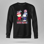 Mashup Charlie Brown Washington Capitals vs Snoopy Washington Nationals 9 Sweatshirt.jpg