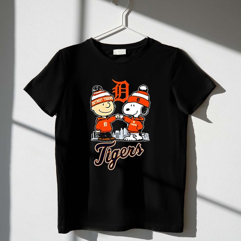 Mashup Charlie Brown X Snoopy Detroit Tigers 1 T Shirt.jpg