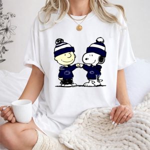 Mashup Charlie Brown and Snoopy Best Friends Penn State Nittany Lions 1 T Shirt.jpg