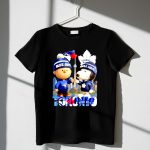 Mashup Charlie Brown and Snoopy Toronto Blue Jays and Maple Leafs Skyline 1 T Shirt.jpg