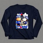 Mashup Charlie Brown and Snoopy Toronto Blue Jays and Maple Leafs Skyline 6 Long Sleeves.jpg