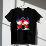 Mashup Charlie Brown and Snoopy Wear Clothing Los Angeles Angels 1 T Shirt.jpg