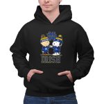 Mashup Charlie Brown and Snoopy Wear Fighting Irish 2 Hoodie.jpg