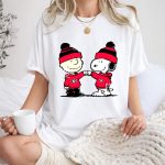 Mashup Charlie Brown and Snoopy Wear Georgia Bulldogs 1 T Shirt.jpg