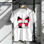 Mashup Charlie Brown and Snoopy Wear Georgia Bulldogs T Shirt 6.jpg