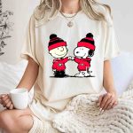 Mashup Charlie Brown and Snoopy Wear Georgia Bulldogs T Shirt 7.jpg