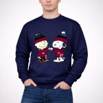 Mashup Colorado Avalanche Snoopy and Charlie Brown Fist Bump 3 Sweatshirt.jpg