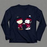 Mashup Colorado Avalanche Snoopy and Charlie Brown Fist Bump 6 Long Sleeves.jpg