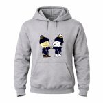 Mashup Florida Panthers Snoopy and Charlie Brown Fist Bump 8 Hoodie.jpg