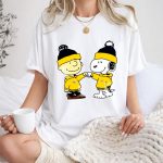 Mashup Nashville Predators Snoopy and Charlie Brown Fist Bump 1 T Shirt.jpg