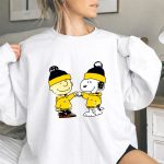 Mashup Nashville Predators Snoopy and Charlie Brown Fist Bump 9 Sweatshirt.jpg