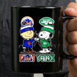 Mashup New York Snoopy Fist Bump Charlie Brown Mets And Jets 3 mug.jpg