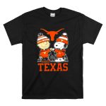 Mashup Snoopy And Charlie Brown Texas Longhorns Football Skyline T Shirt 6.jpg