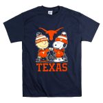 Mashup Snoopy And Charlie Brown Texas Longhorns Football Skyline T Shirt 7.jpg