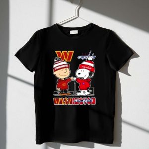 Mashup Snoopy And Charlie Brown Washington Sports Commanders X Capitals Skyline 1 T Shirt.jpg
