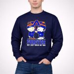 Mashup Snoopy Charlie Brown Auburn Tigers forever not just when we win 3 Sweatshirt.jpg