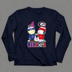 Mashup Snoopy Fist Bump Charlie Brown Atlanta Braves Vs Georgia Bulldogs 6 Long Sleeves.jpg