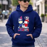 Mashup Snoopy Fist Bump Charlie Brown Atlanta Braves Vs Georgia Bulldogs 8 Hoodie.jpg