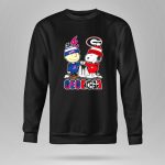 Mashup Snoopy Fist Bump Charlie Brown Atlanta Braves Vs Georgia Bulldogs 9 Sweatshirt.jpg