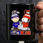 Mashup Snoopy X Charlie Brown Baltimore Sports Ravens X Orioles Skyline 3 mug.jpg