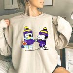 Mashup Snoopy and Bluey Fist Bump LSU Tigers 3 Sweatshirt 1.jpg