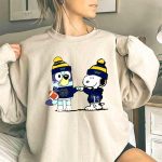 Mashup Snoopy and Bluey Wear Notre Dame Fighting Irish 3 Sweatshirt.jpg