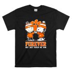 Mashup Snoopy and Charlie Brown Clemson Tigers Forever Not Just When We Win T Shirt 6.jpg