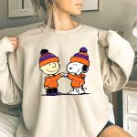 Mashup Snoopy and Charlie Brown Fist Bump Wear Clemson Tigers 3 Sweatshirt.jpg
