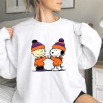 Mashup Snoopy and Charlie Brown Fist Bump Wear Clemson Tigers 9 Sweatshirt.jpg