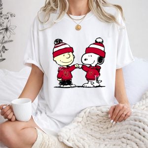 Mashup Snoopy and Charlie Brown Fist Bump Wear Clothing Oklahoma Sooners 1 T Shirt.jpg