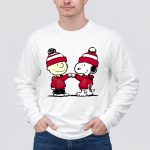 Mashup Snoopy and Charlie Brown Fist Bump Wear Clothing Oklahoma Sooners 4 Long Sleeves.jpg