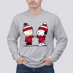 Mashup Snoopy and Charlie Brown Fist Bump Wear Clothing Oklahoma Sooners 6 Long Sleeves.jpg