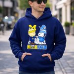 Mashup Snoopy and Charlie Brown x Michigan sports Lions and Wolverines 8 Hoodie.jpg
