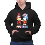 Mashup Snoopy and Charlie Brown x Oklahoma sports Thunder and Sooners 2 Hoodie.jpg