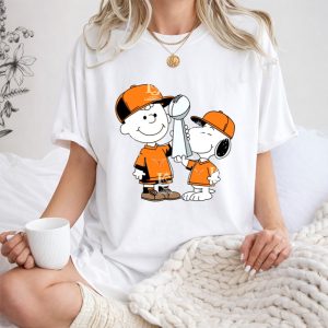 Mashup Texas Longhorns Charlie Brown and Snoopy Champions 1 T Shirt.jpg