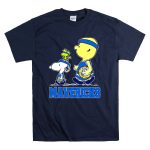 Mavericks Snoopy And Friends Basketball Team Spirit T Shirt 7