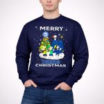 Merry 76ers Christmas Philadelphia Snoopy Fans 3 Sweatshirt
