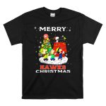 Merry Atlanta Hawks Christmas Snoopy And Friends T Shirt 6