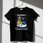 Merry Brewers Christmas with Snoopy and Peanuts Characters for Milwaukee Fans 1 T Shirt 2.jpg