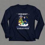 Merry Brewers Christmas with Snoopy and Peanuts Characters for Milwaukee Fans 6 Long Sleeves 2.jpg